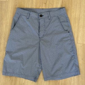 Lululemon Blue and White Shorts 10.5”